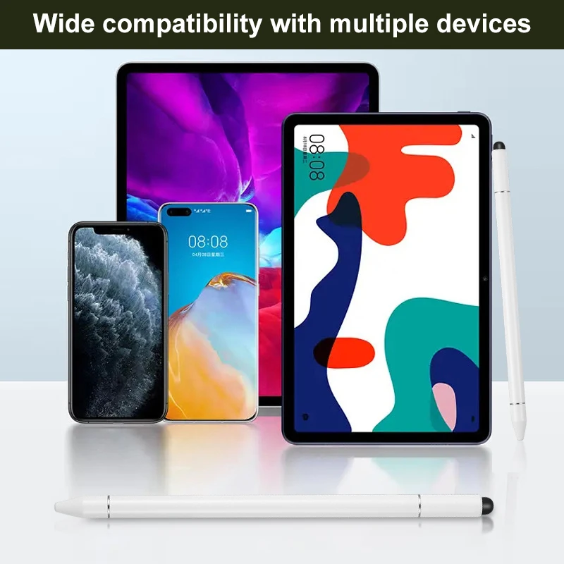 3 In 1 Passive Ballpoint Pen Abs Aluminum Alloy Portable Tablet Wholesale Stylus Pen