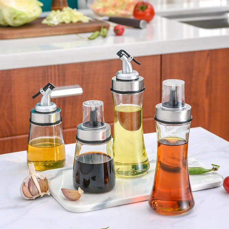 100ml Continuous Spray Bottle Fine Mist Sprayer Oil Durable Olive Oil Dispenser Bottle Set Kitchen Oil Spray Bottle For Cooking