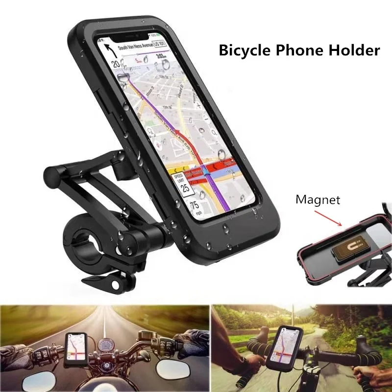 Hot Waterproof 360 Rotation Adjustable Motorcycle Bicycle Mobile Phone Holder