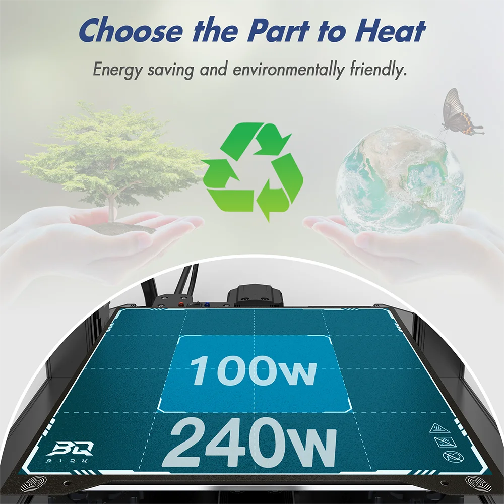 Biqu Hurakan Imprimante 3d Printing High Precision Fdm Printer Ender 3d Printer Filament 3d