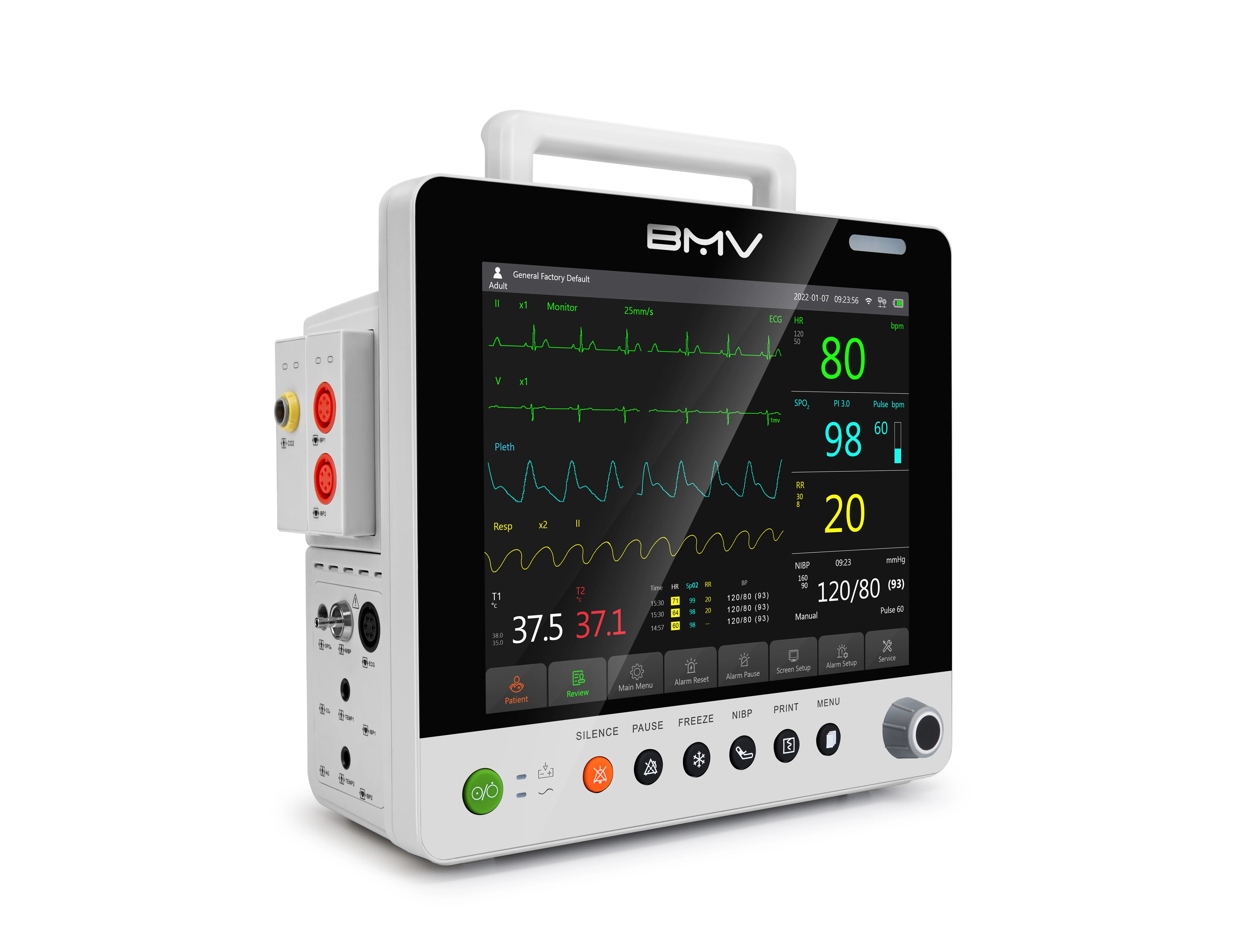 Multiparameter 6 Veterinary Instrument Vet analyzes device vital signs monitor for veterinary animal