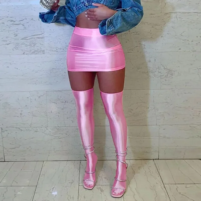 Best Selling Ladies Bag Hip Solid Mini Skirt Sexy Short Skirt Half Stock Sets Nightclub Y2K Outfits