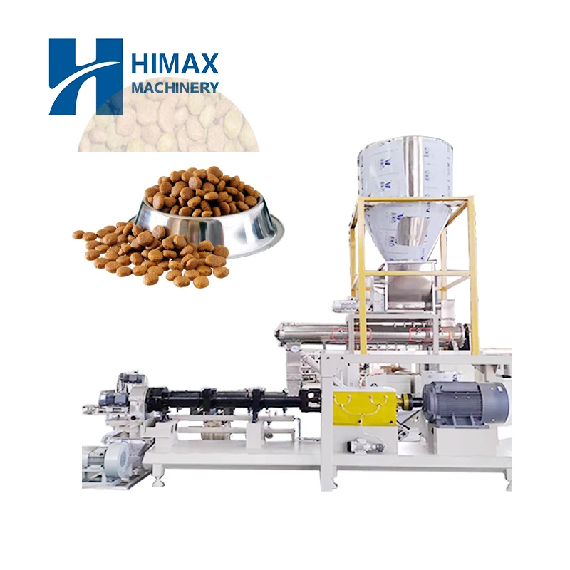 1000kg per Capacity Pet Dog Food Making Machine Extruder Dry Dog Food Production Line Pet Food Processing Machine