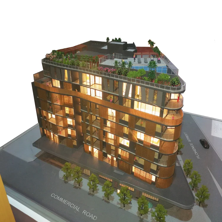 Special design Architectural Sand Table Model 3D Prefabricated Building