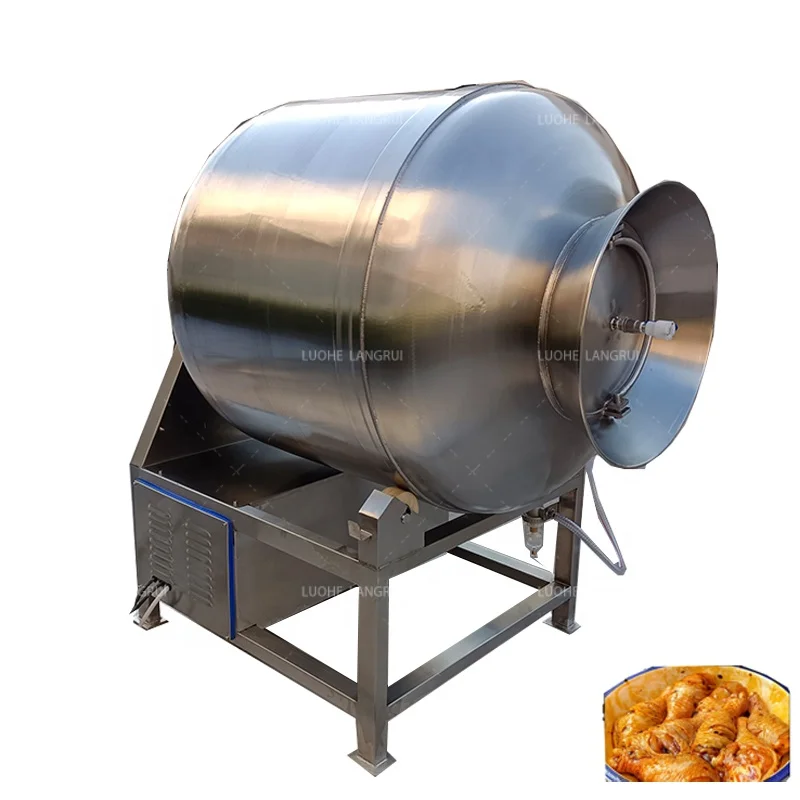 50-1500L LANGRUI meat vacuum tumbler beef massager pork marinator