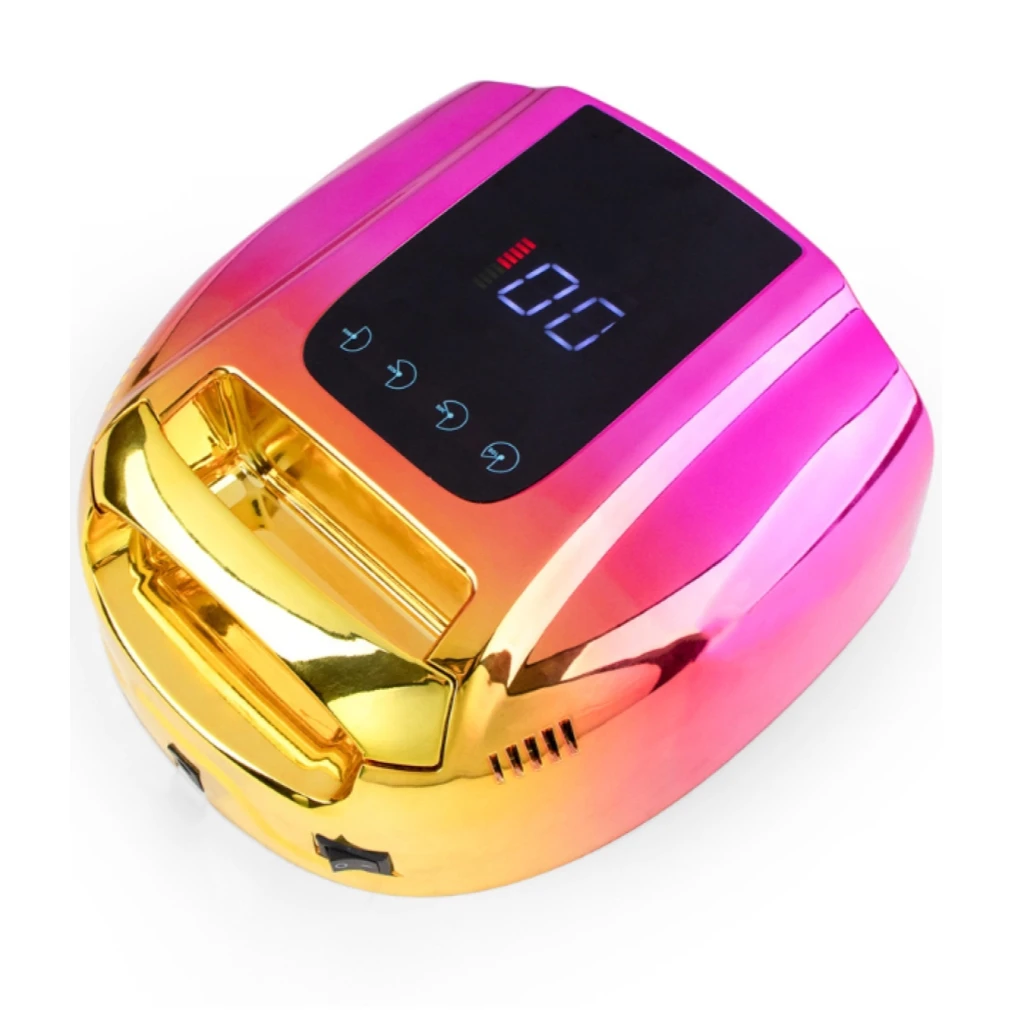 UV Light Nail Lamp Portable Cordless Rechargeable Gel Nail Dryer Mini USB 96w UV Sun Led Nail Desk Lamp Dryer for Salon or Home
