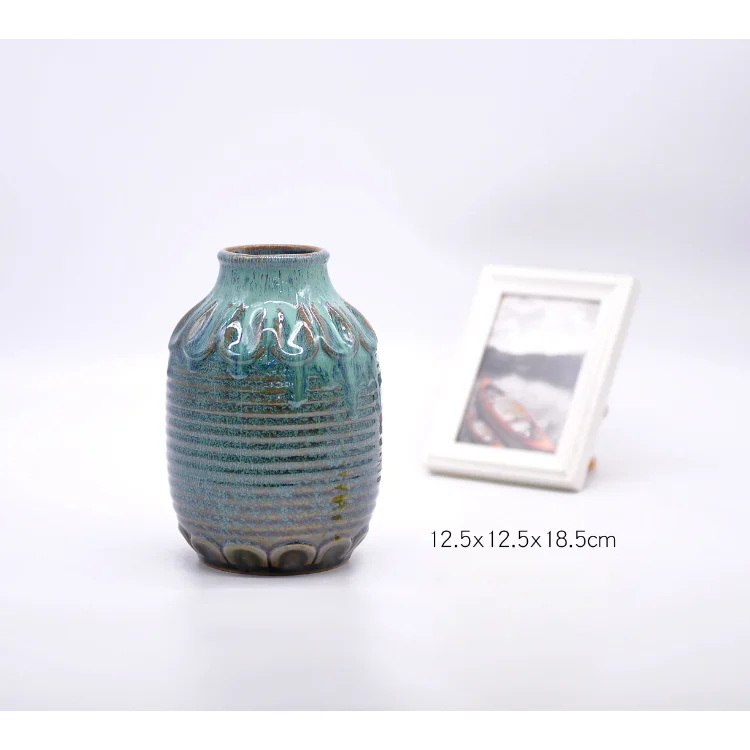 Chinese Porcelain Artistic Decoration Maison Ocean Ceramic Vase