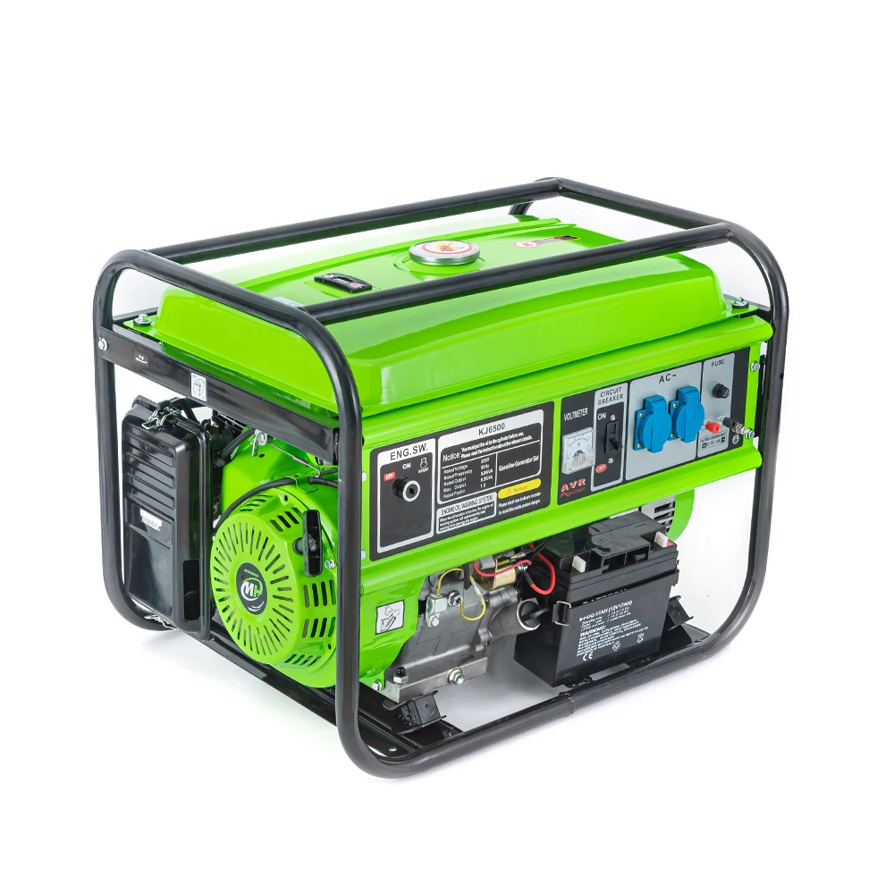 Низкая цена, бесшумный Электрический старт 188F 5.5kw ohv бензиновые генераторы