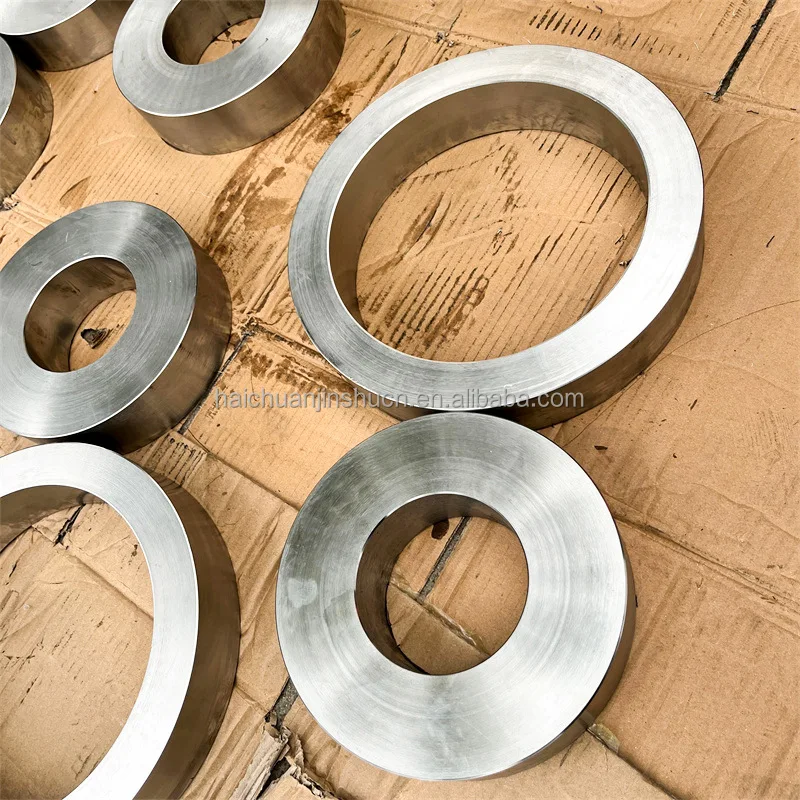 Sell dia 20-800mm GH4648 superalloy nickel-based alloy ring custom size turning light forging ring