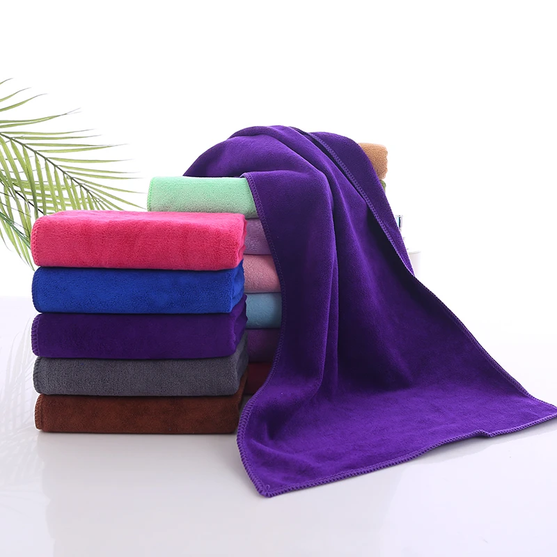 Hot Sale Gym Towel Embroidered Soft Clean Absorbent Microfiber Sports Towel