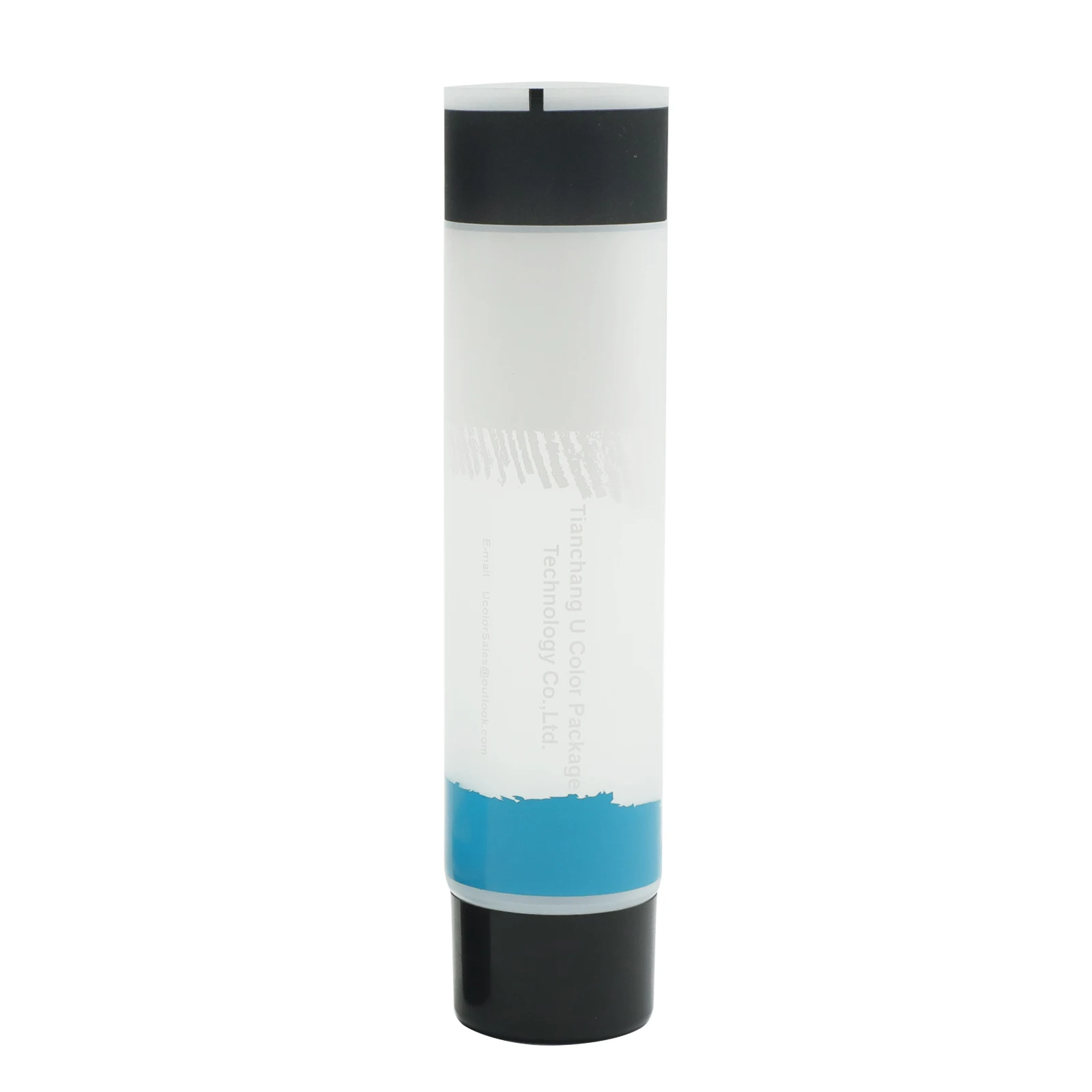 Wholesale Customized 75ml  PE Soft Plastic Tubing empty tube with matte surface