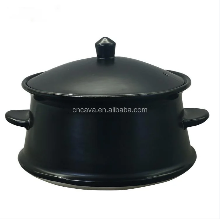 traditional ethiopian fire resistant shekla cooking pot for home cooking