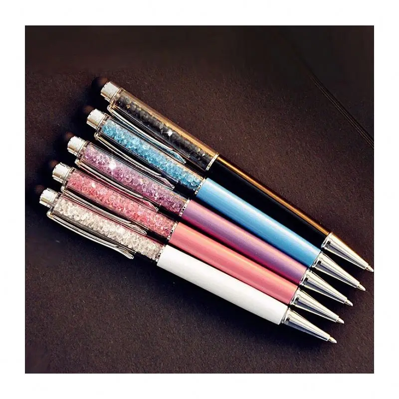 
Wholesale Cheap Custom Metal Crystal Stylus Ballpoint Pens with Logo 