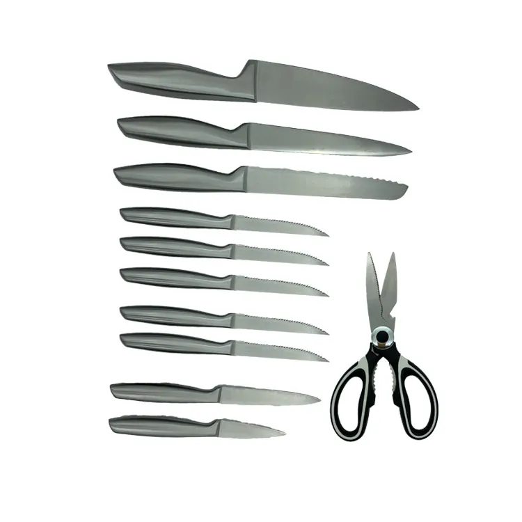 Оптовая продажа, Профессиональный кухонный поварской нож, Прямая поставка, кухонный набор поварских ножей из нержавеющей стали