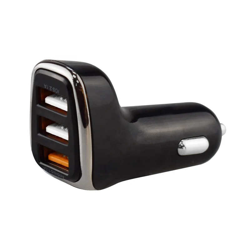7.5A 3USB car charger usb charger with CE RoHS FCC for iPhone X charger