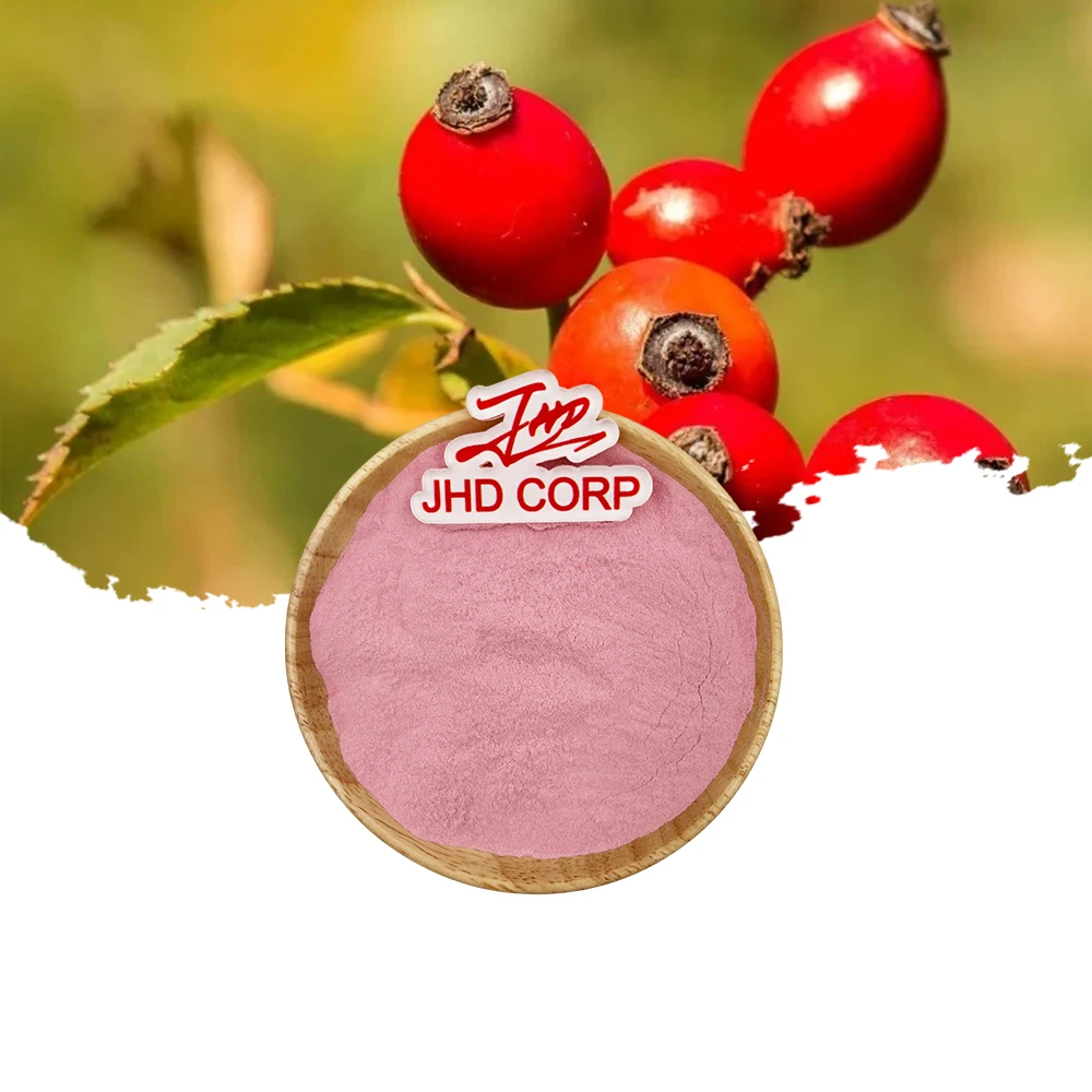 USA / EU Warehouse Bulk Natural Organic Instant Rose Hip Fruit Powder