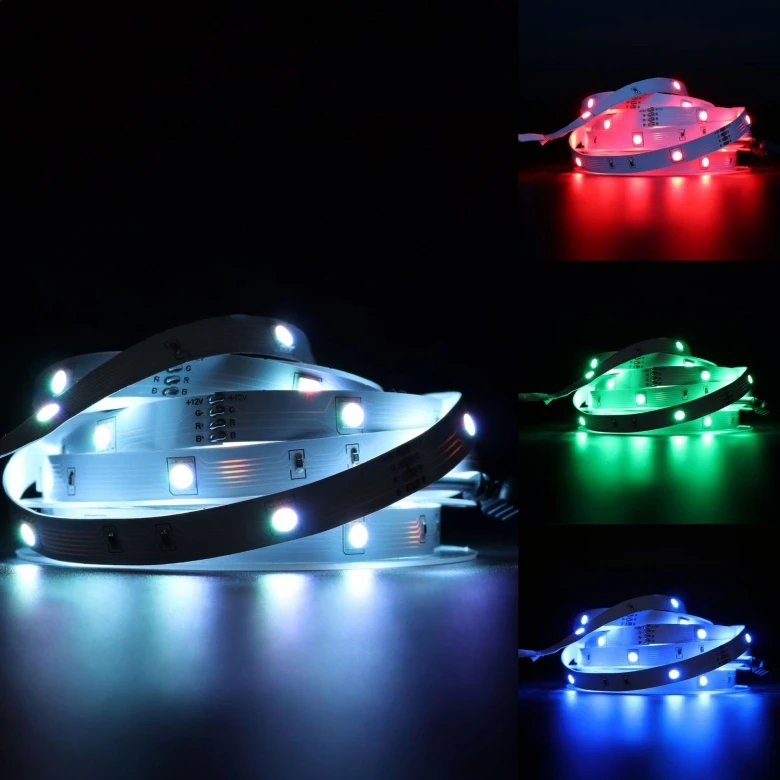 Alibaba supplier: New Full Kit 20M 5050 RGB LED Strip Light+Power adapter+44 Key Remote China LED strip kit/set