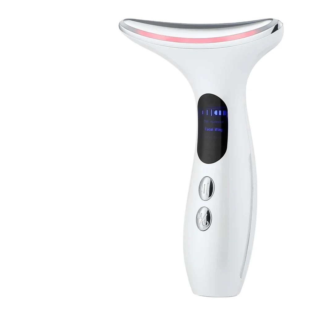 Portable neck face beauty device anti-wrinkle anti-aging Skin Tightening Face Neck Lifting Massager