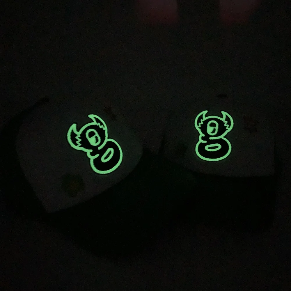 Индивидуальная Люминесцентная вышитая шляпа грузовика, светоотражающая Кепка грузовика 3 м