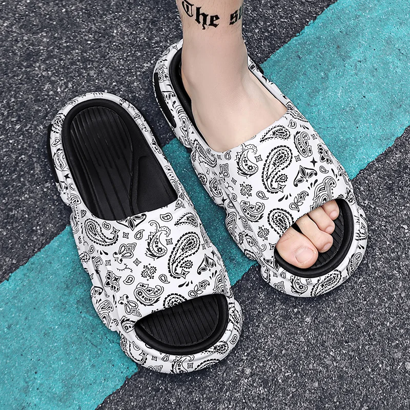 Wholesale High Quality Comfortable Fashion Styling Eva Men Slides Slipper Soft Material Sole Slides Slipper For Men