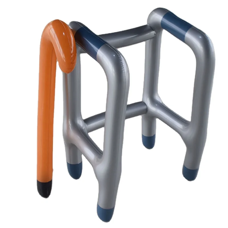 Eco Friendly PVC inflatable other toy walking aids stick inflatable walker for fun