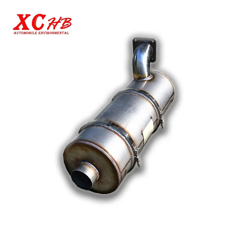 SCR Catalytic Muffler  pressure boost Diesel particulate filter  suitable for medium and heavy trucks  emissions meet Euro 5