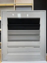 Window Aluminum Shutter Exterior Storm Protection Aluminum Shutter for Window Shutter Door Glass Aluminum Louvre