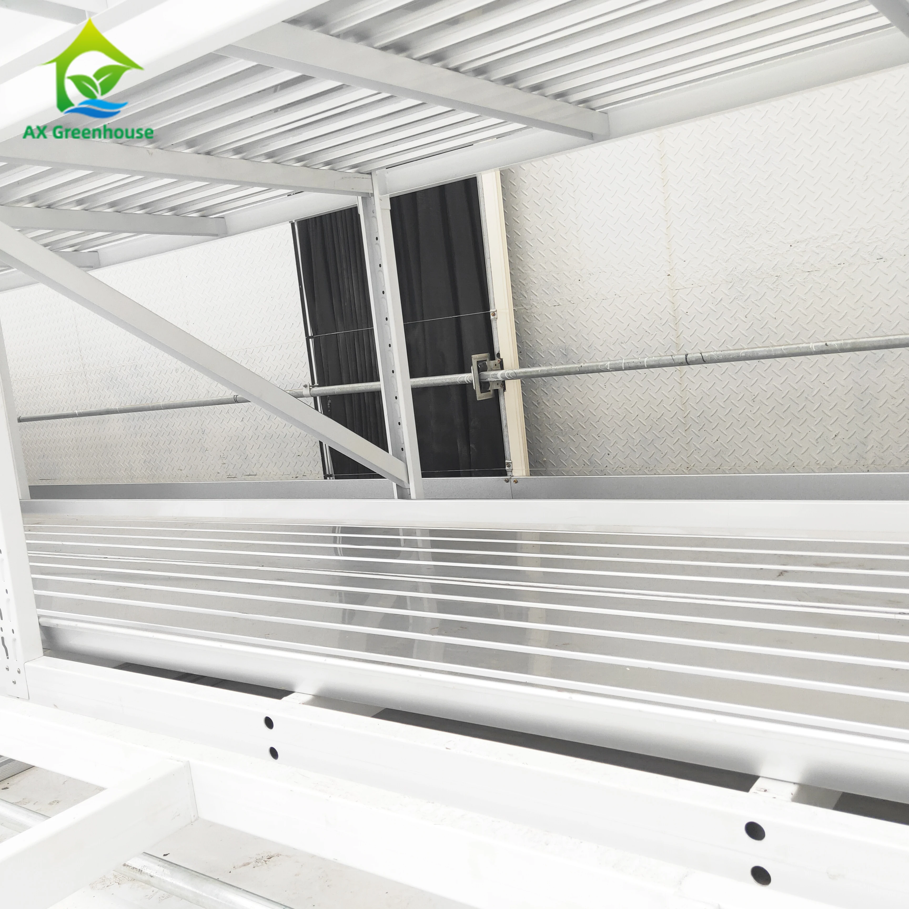 Nursery Movable Seeding Indoor Ebb Flow Double Tier Vertical Grow Rack for Hemp Growing and Vegetable Seeding