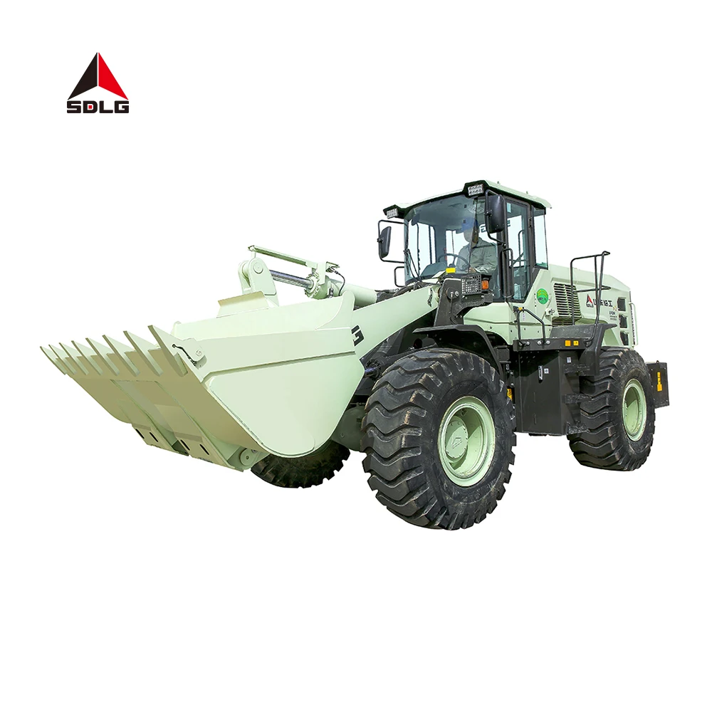 SDLG L956HEV новой конструкцией электрической складской погрузчик 4 колеса 5 t Электрический мини-погрузчик