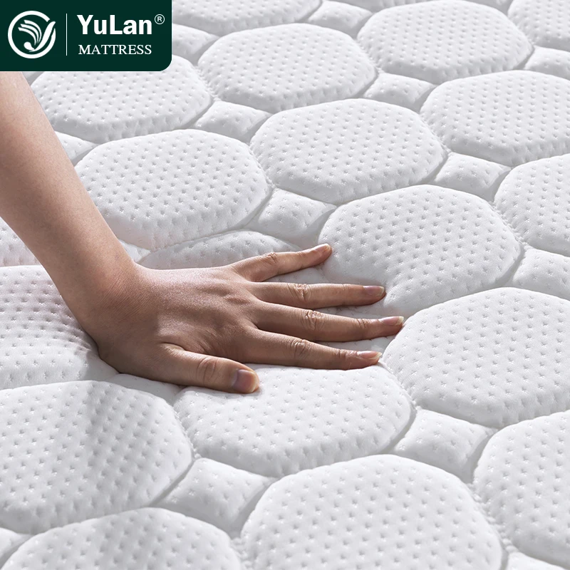 Euro Pillow Top Custom Factory Supply King Queen Full Single Size Memory Foam latex Pocket Spring Hotel Bed Mattresses in a Box