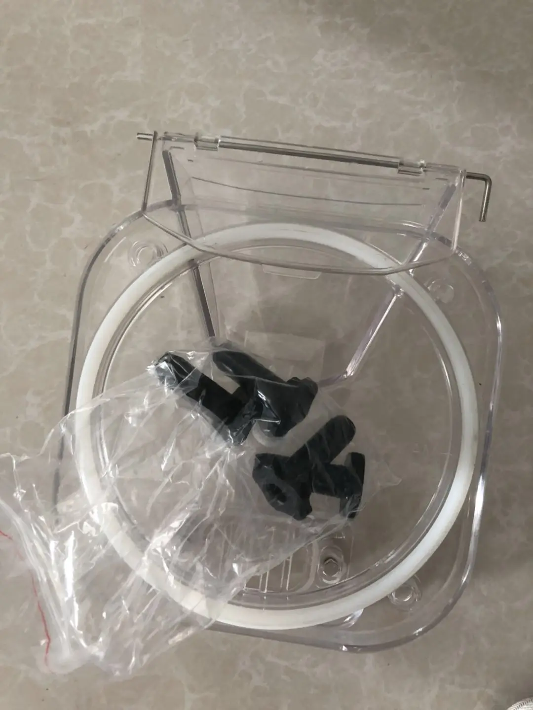 
plastic door BQL-112Y /BQL-112Y spare parts Ice cream machine baffle plate 