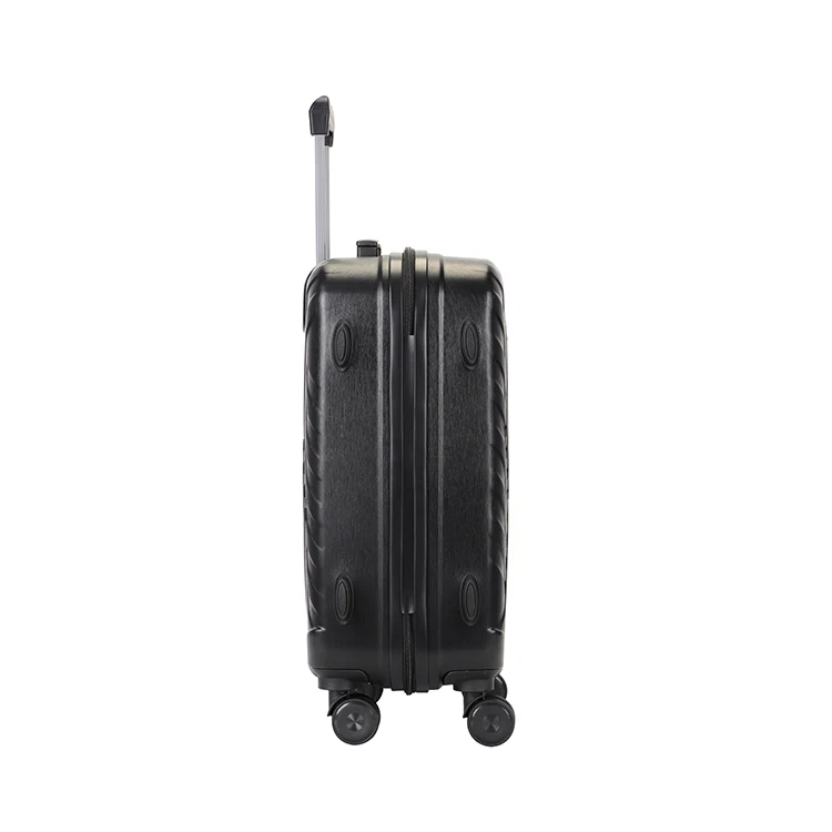 China manufacturer make wholesale suitcase black easy trip square universal product ABS luggage