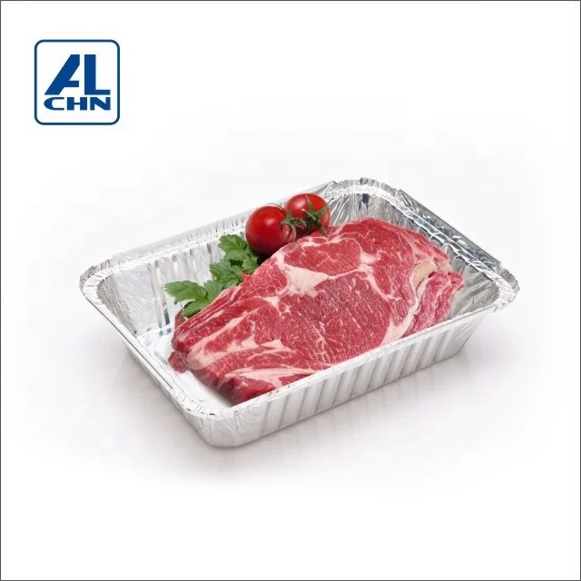 
Disposable Aluminum Foil Pans, Fohuas Sturdy Half Size Deep Steam Table Pans Freezer & Oven Safe Portable Food Storage Container 