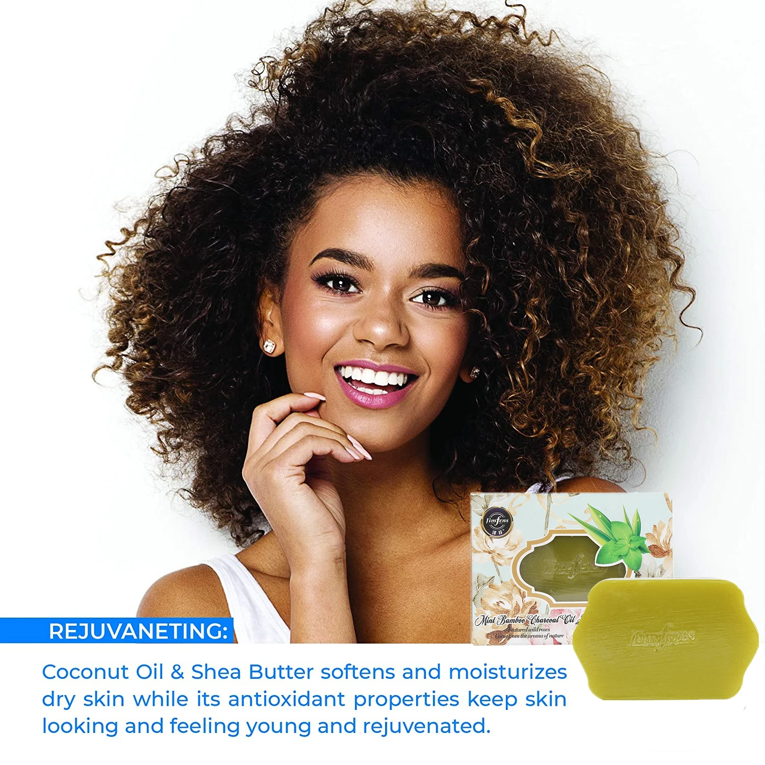 100G Wholesale OEM  Peppermint Essential Oil Soap Glycerin Vegan Flower Scented Natural Flavors Beauty Soap For Glowing Skin