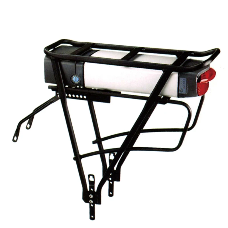 Оптовая продажа, кронштейн для аккумулятора, задняя стойка, велосипедный багажник, велосипедная переноска, полностью регулируемая, 20-28 дюймов