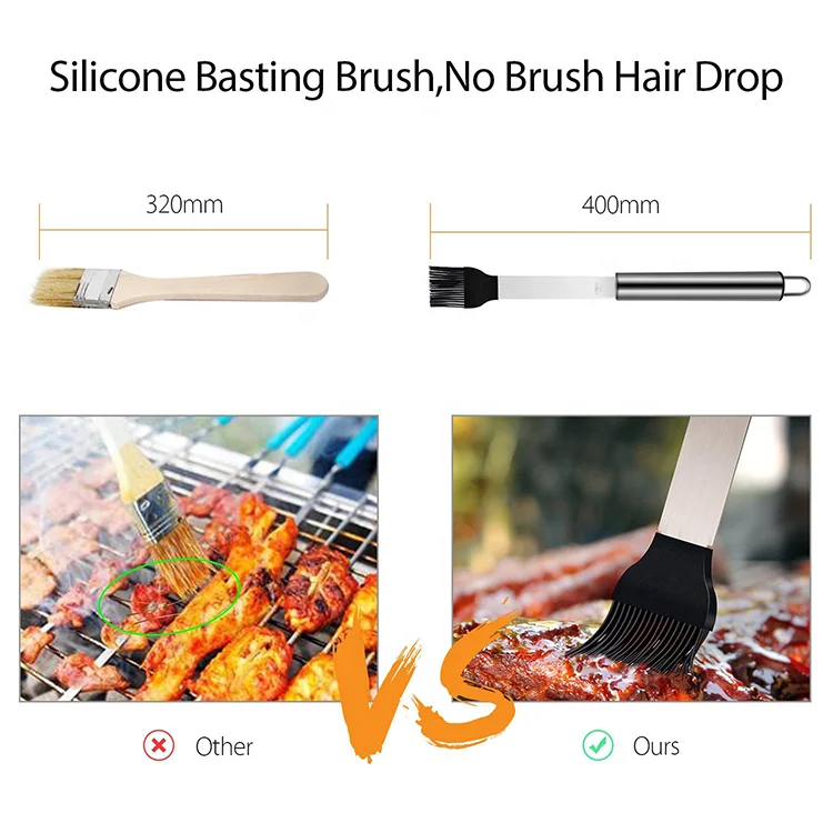 4PCS Factory Wholesales Cheap BBQ Tools BBQ GrillSet Barbecue Accessory