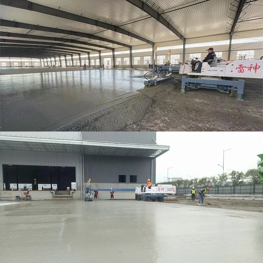 VANSE YZ30-4E Beautiful Design Boom Type 360 Degree Rotary 4 Wheels Road Paver Laser Concrete Floor Leveling Machine