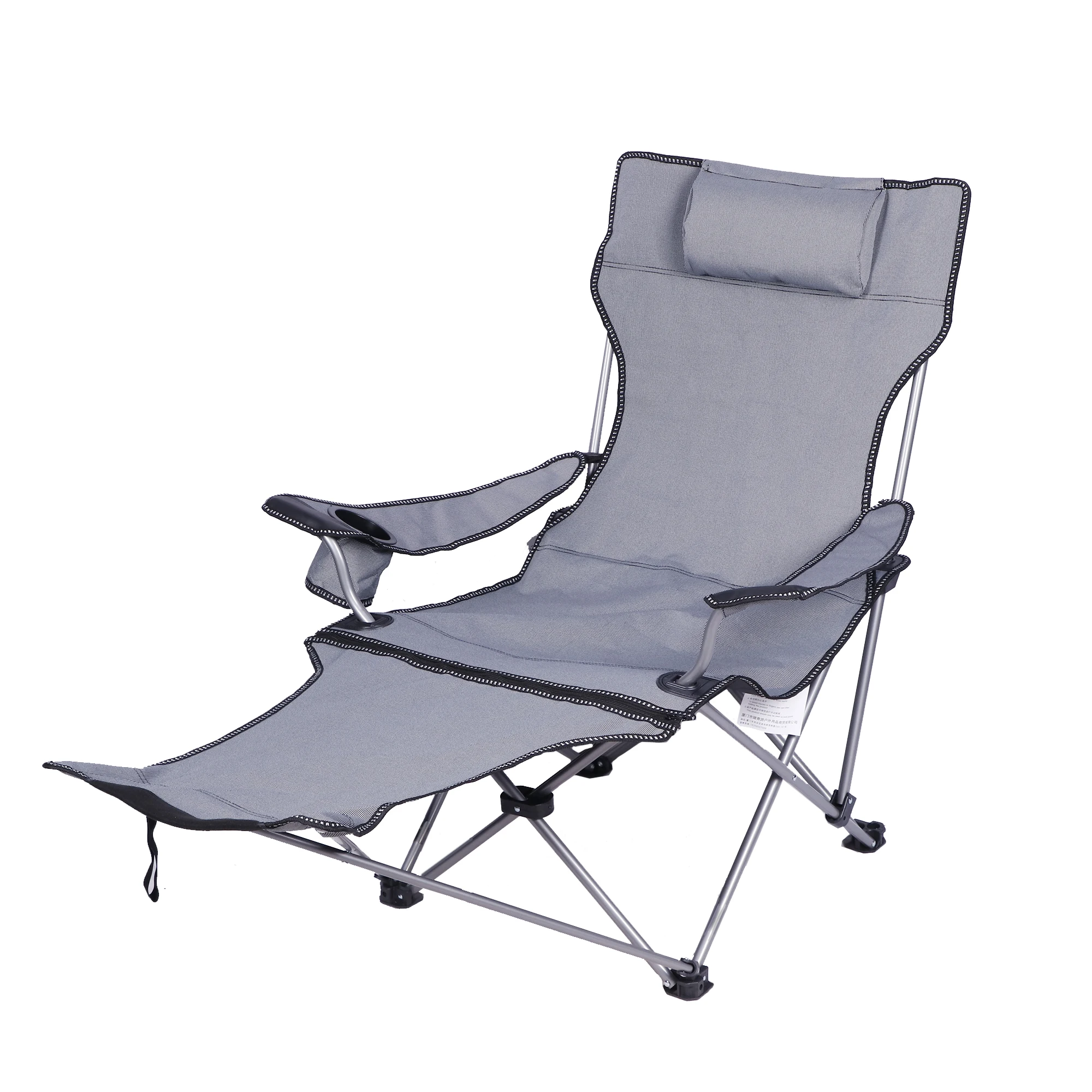 Portable Furniture Zero Gravity Transat Metal Oxford cloth Fishing Picnic Camping Outdoor beach Folding Deckchair