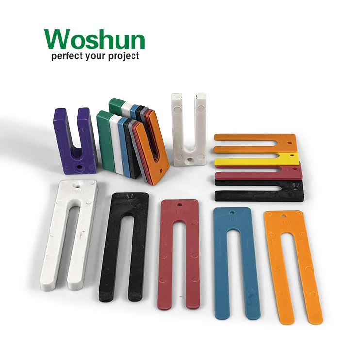 75\90\95\140mm  U Shape and Horseshoe Type Windows Plastic Packers Door & Window Accessories Plastic Window Packers Tile Spacers