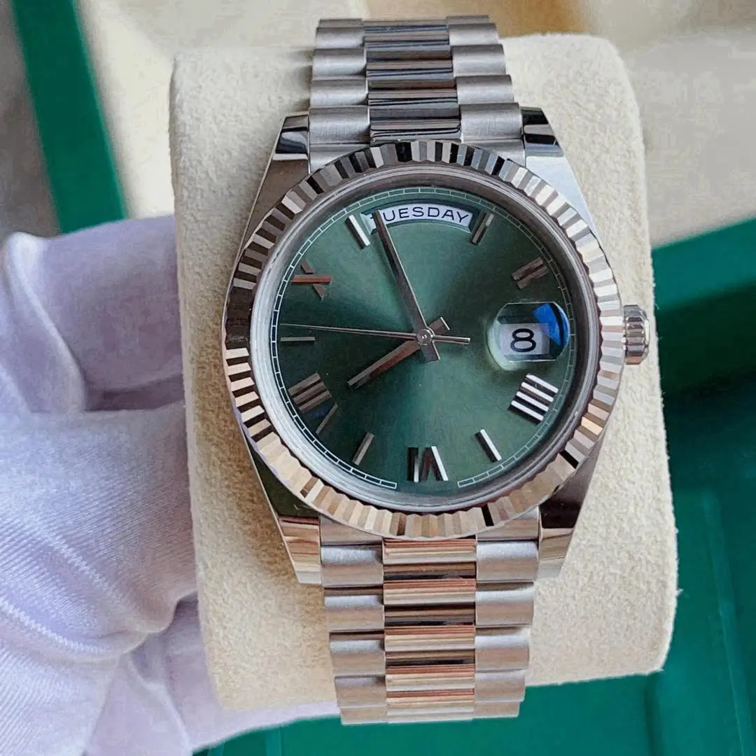 3255 Movement Watch 904L Stainless Steel Case 40mm Rose Gold Dial Automatic Water Resistant Antique Charm Limited Edition