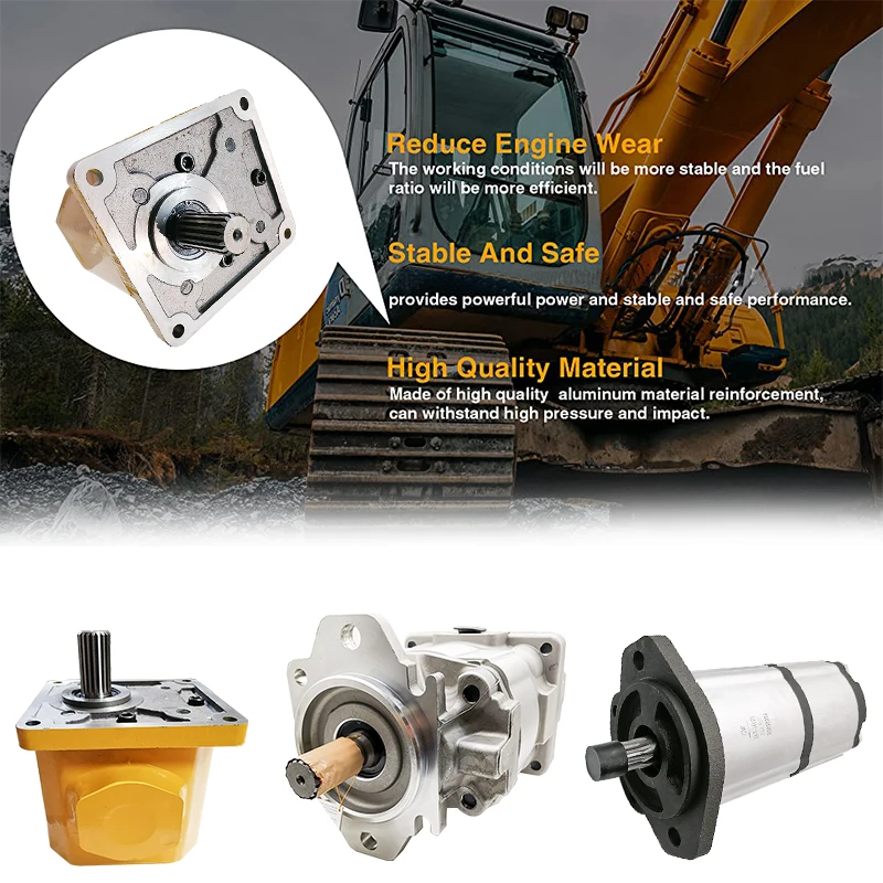 HD465-7 HD605-7R Engine Hydraulic Gear Pump 705-22-28310 parts