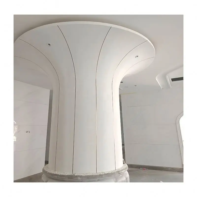 Factory Supply GRG Gypsum Ceiling Customized GRG Fireproof Ceiling Material For Shopping Mall