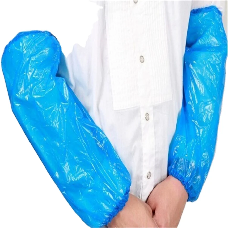 Cheap Plastic Disposable Pe/cpe Sleeve Cover Disposable Pe Sleeve Cover Usa