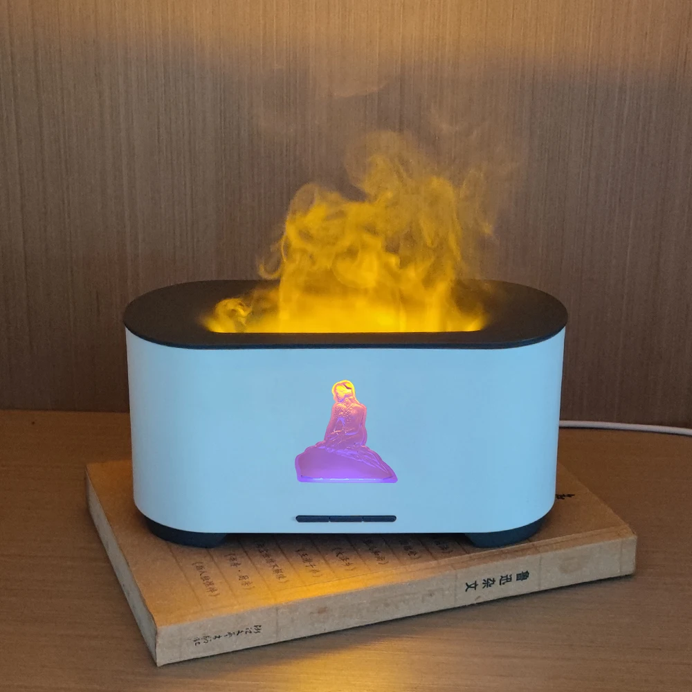 Oil essential diffuser 230ml Ultrasonic Silent Air Purification Household Mosquito Repellent Humidifier with LED Light