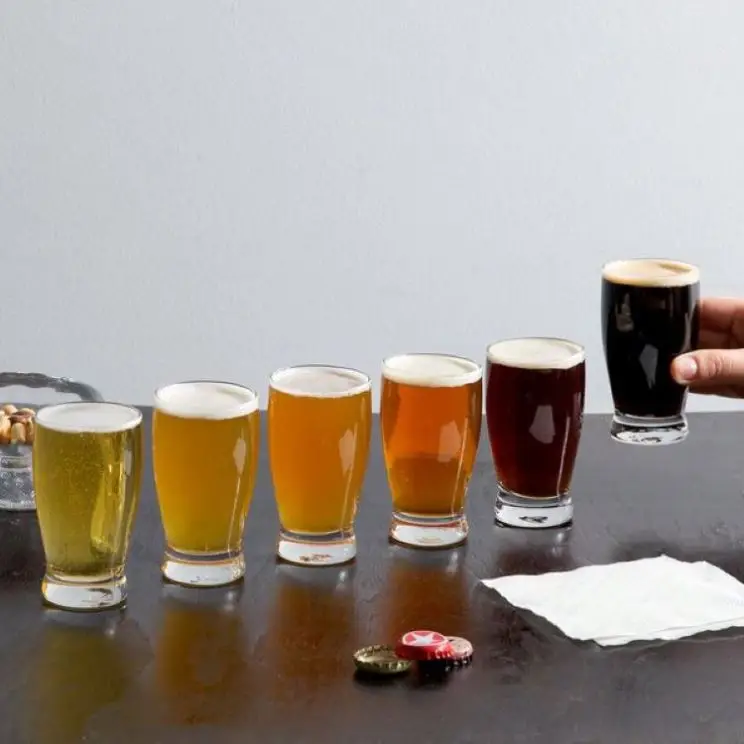 Jaton Stock High Quality Flight Beer Tasting Glasses