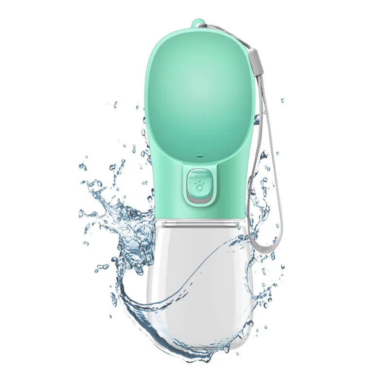 Small Large Dog Portable Water Bottle Outdoor Walking Cat And Dog Drinking Bowl Pet Travel Water Bottle