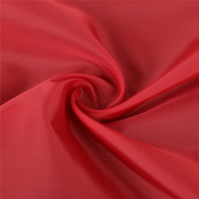 Поли 50D 300 т переработанные полиэфирные ткани Pongee Taffeta