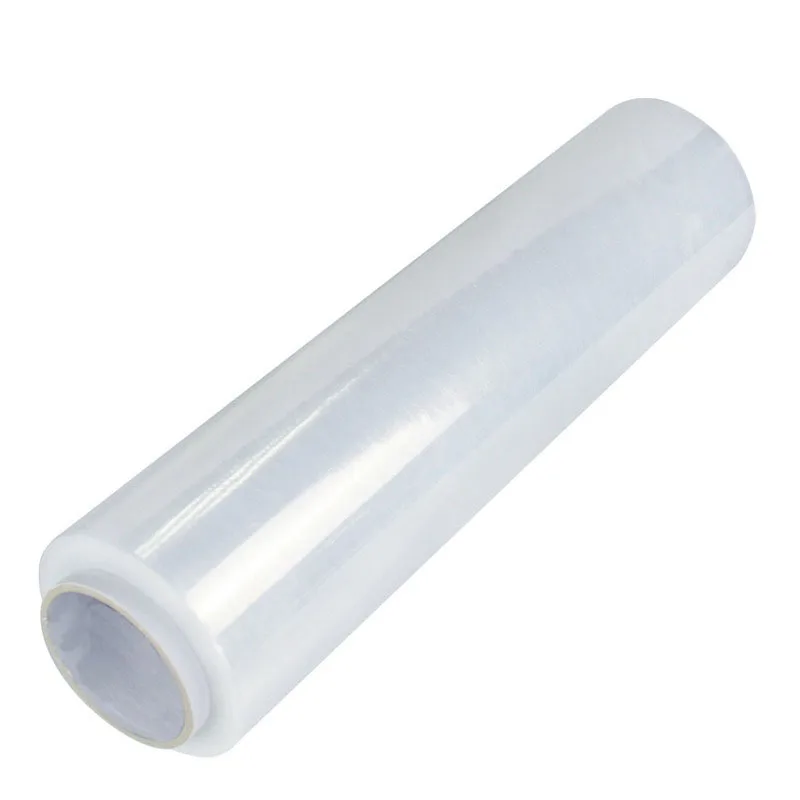Food Grade Wrapping Super Clear Stretch Laminated Cling Film Shrink Wrap Plastic Film Jumbo Roll