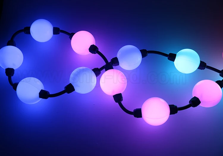 360 Degree Programmable Amusement Lighting DMX SMD 3535 RGB Full Color magic LED Pixel Ball