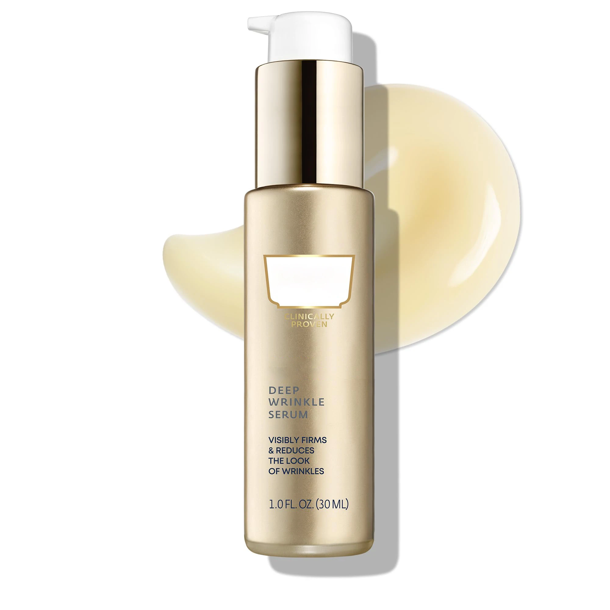 RoQ RetinoL Correxios Deep Wrinkle Retinol Face Serum with Ascorbic Acid for Daily Anti-Aging Skincare